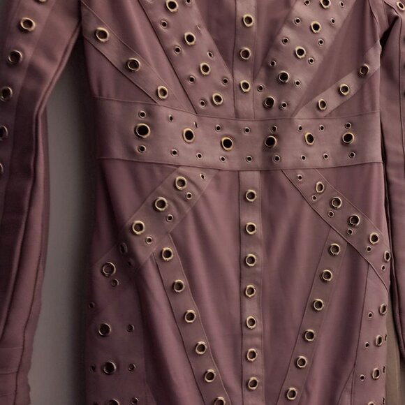 Wow Couture Bodycon Bandage MIDI Dress - Picture 5 of 9